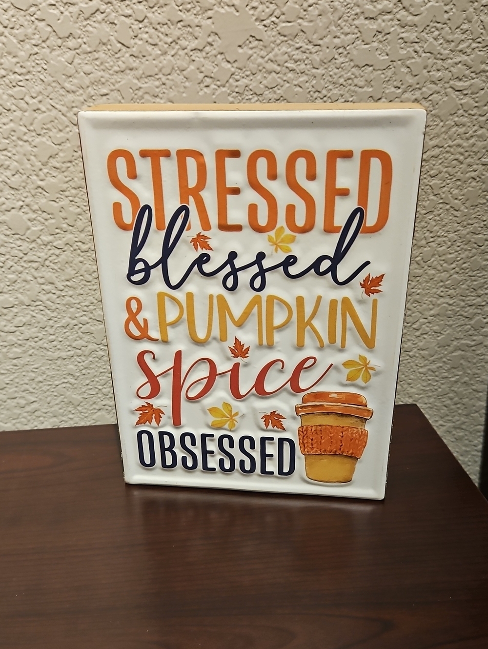 Pumpkin Spice Home Decor